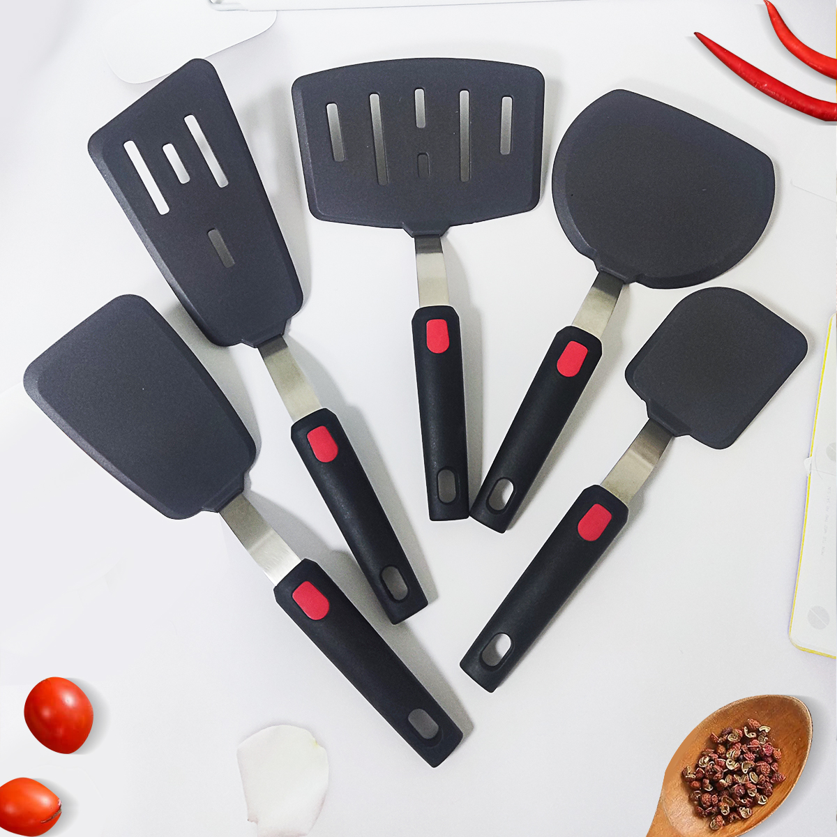 Silicone cooking utensils, tep - Okonomiyaki Spatula ulasan dan harga