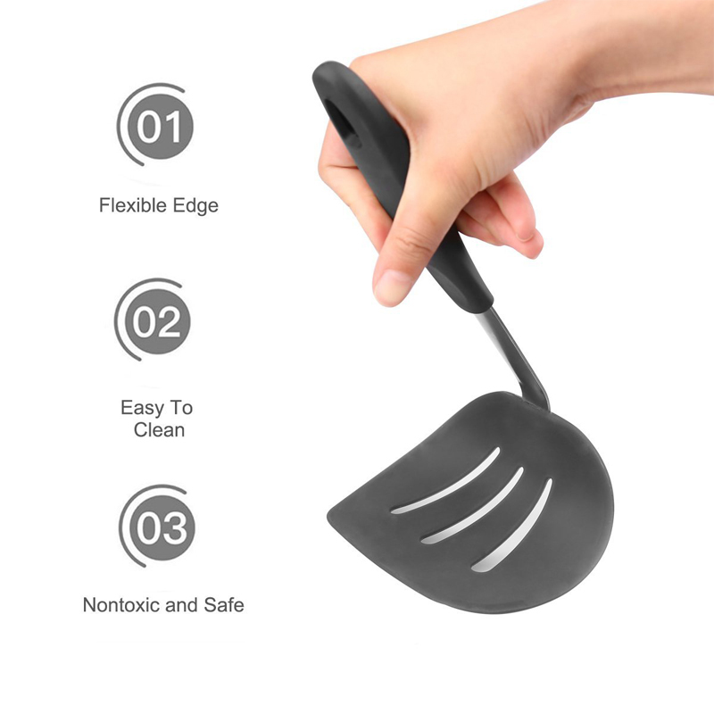 Flexible Silicone Spatula Turn - Okonomiyaki Spatula ulasan dan harga