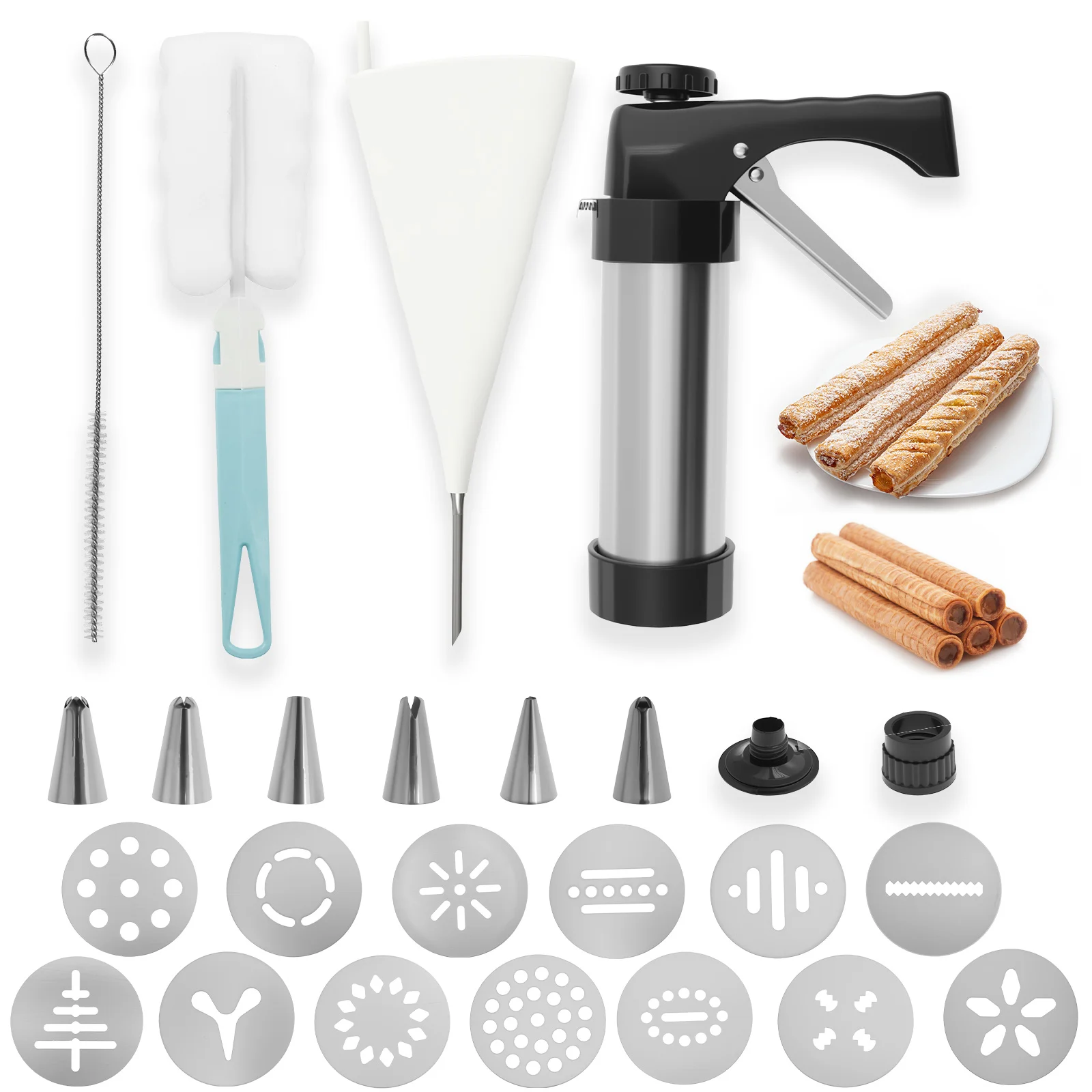 DIY Churro Maker Machine Cooki - Churros Maker Gun ulasan dan harga