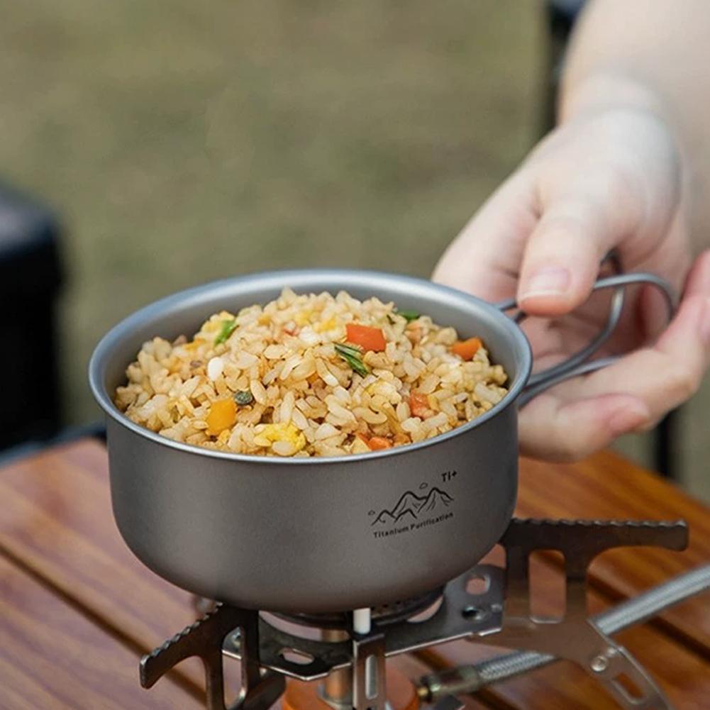 Compact Titanium Alloy Camping - Dim Sum Basket ulasan dan harga