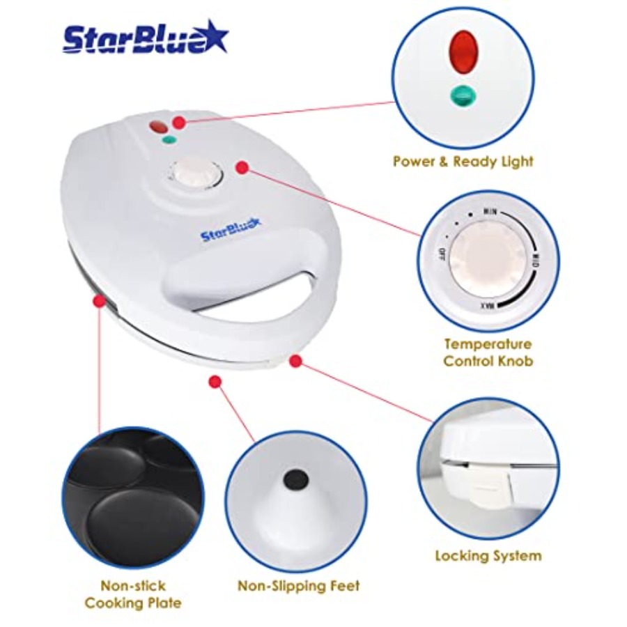 Electric Arepa Maker and Mini  - Mini Pancake Griddle ulasan dan harga