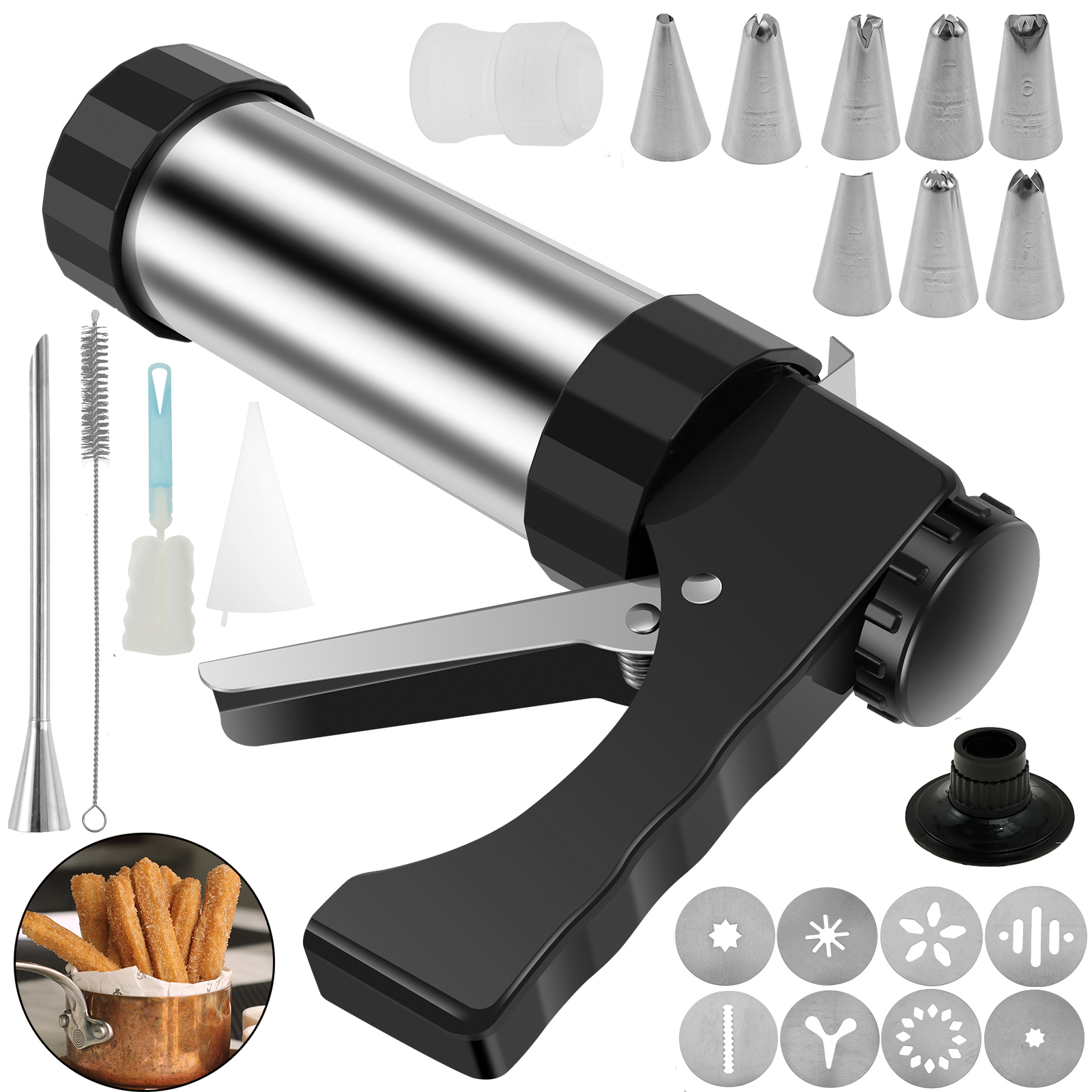 Diy Churro Maker Machine And C - Churros Maker Gun ulasan dan harga