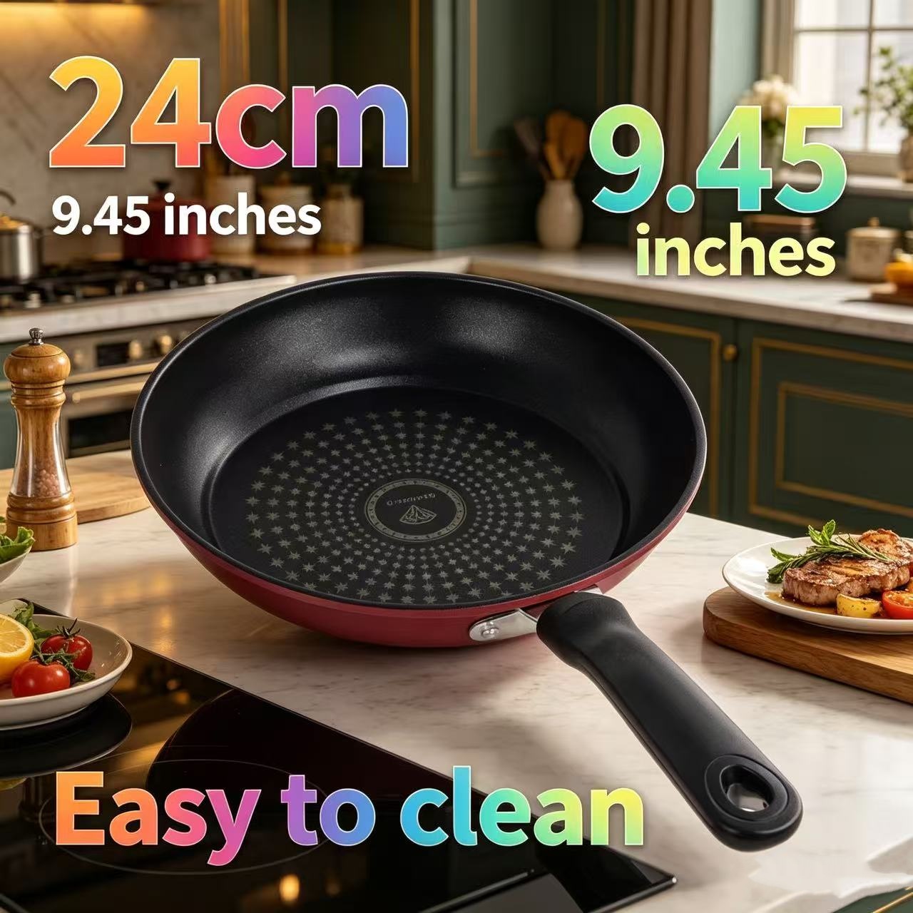 Premium Granite Non Stick Fryi - Mini Pancake Griddle ulasan dan harga