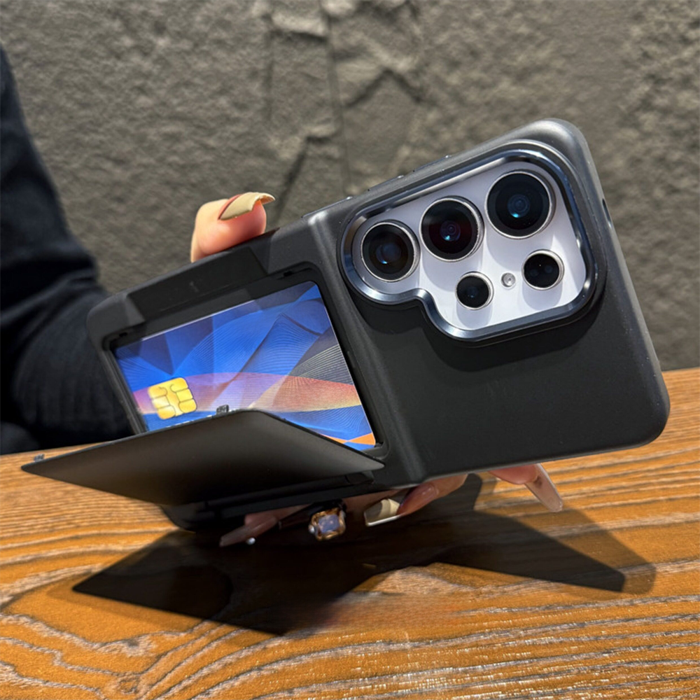 Luxury Flip Card Holder Wallet - Taco Stand Holder ulasan dan harga