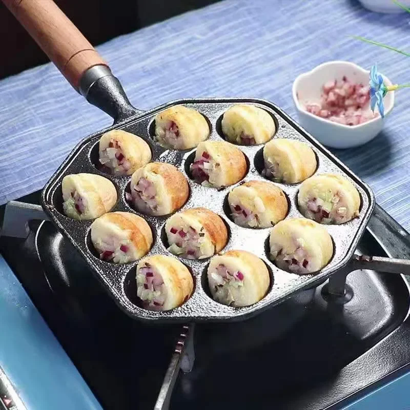 Induction Iron Home Cast Gift  - Takoyaki Grill Plate ulasan dan harga