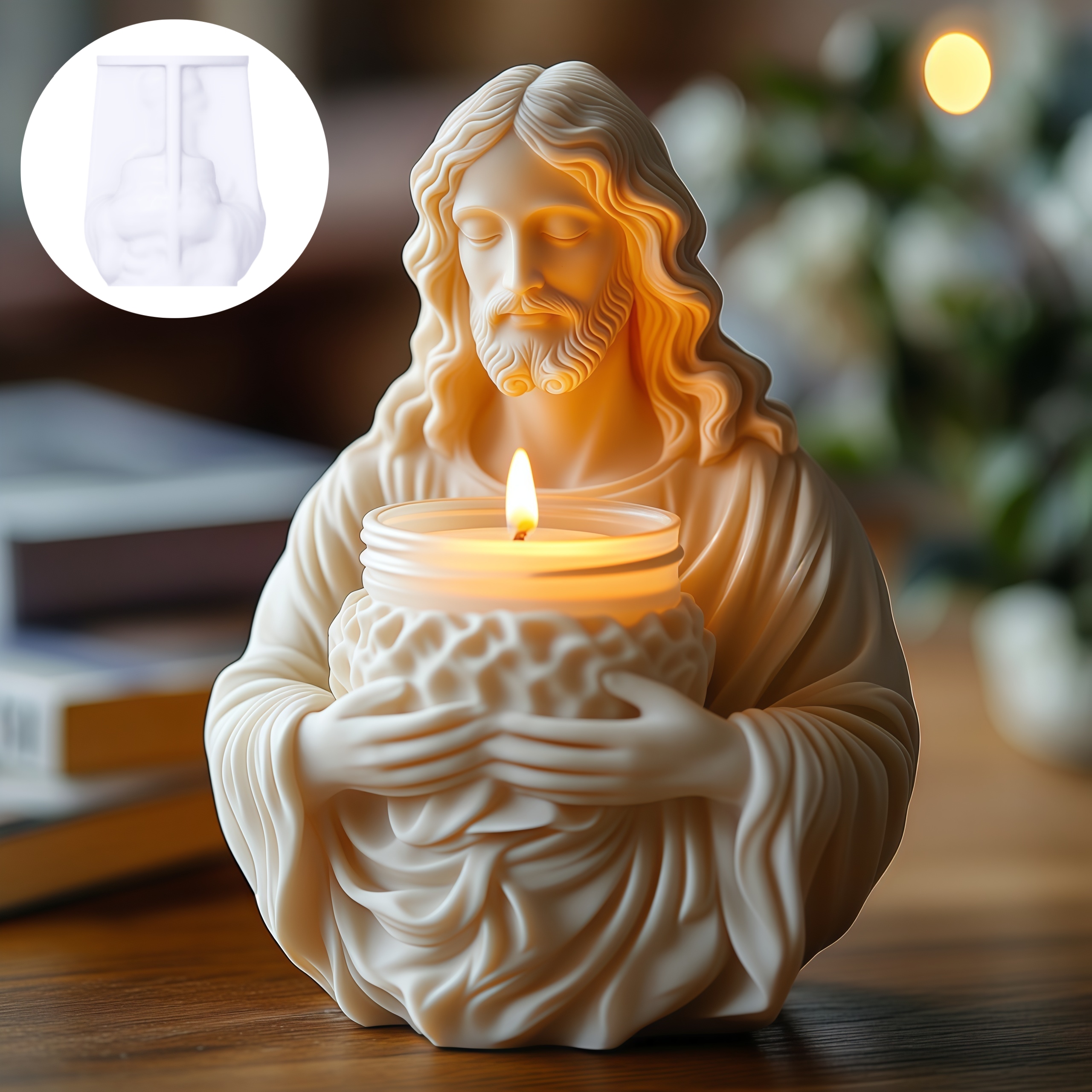 New Jesus Flower pot succulent - Potsticker Mold ulasan dan harga