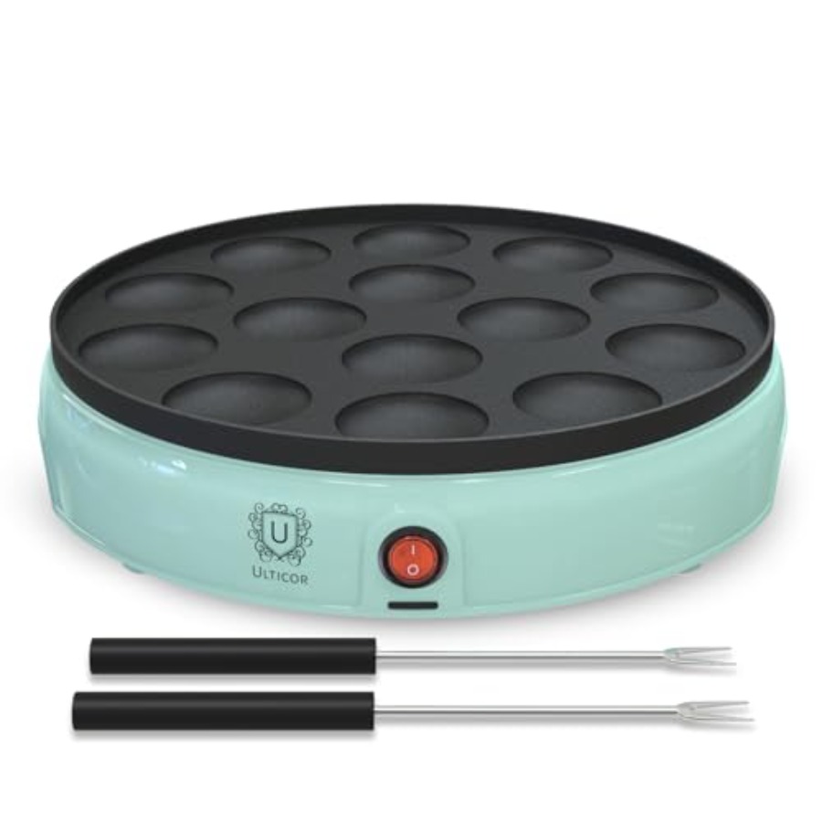 Mini Pancake Maker 14-Hole Ele - Mini Pancake Griddle ulasan dan harga