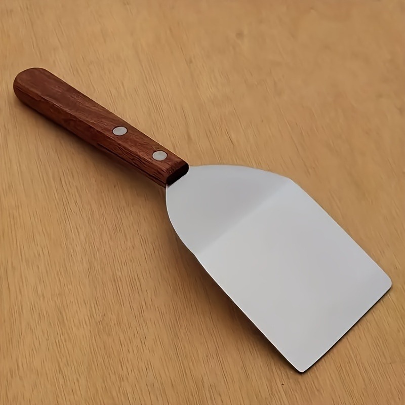 1pc, Brownie Spatula, Metal Br - Okonomiyaki Spatula ulasan dan harga