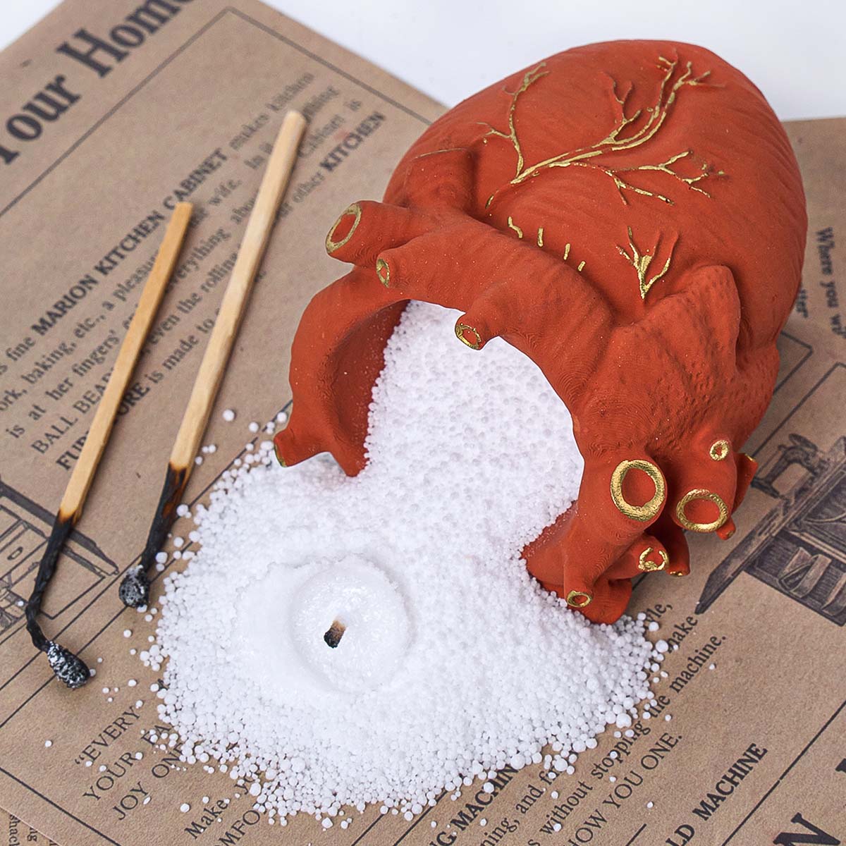 Simulation Heart Vase Silicone - Potsticker Mold ulasan dan harga